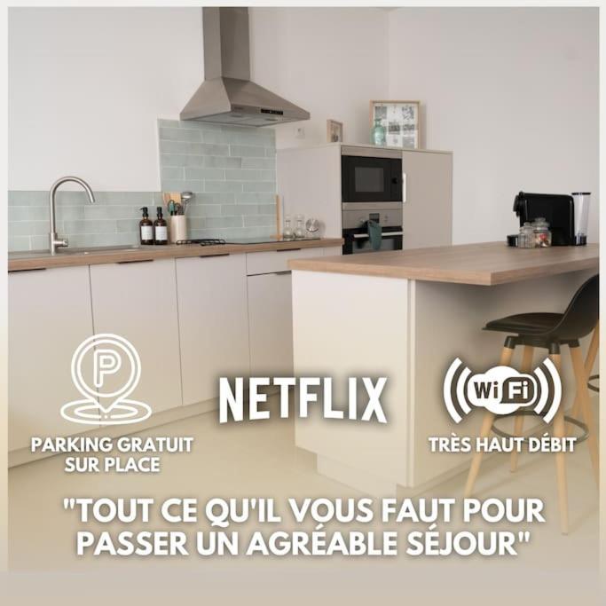 בזייה Lou Cabanot - Appartement Lumineux 3 Chambres - Parking Gratuit מראה חיצוני תמונה